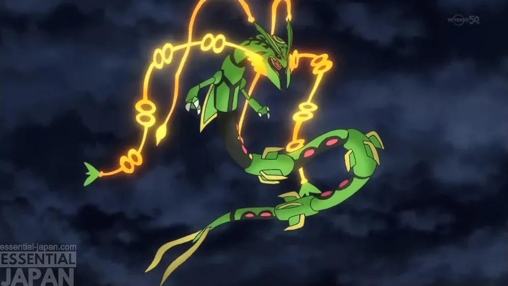 Mega Rayquaza anime screenshot pokemon