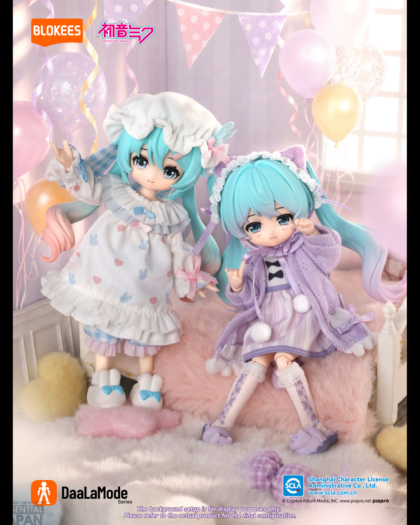 Miku x Blokees Sweet Dreams Party Figures 3