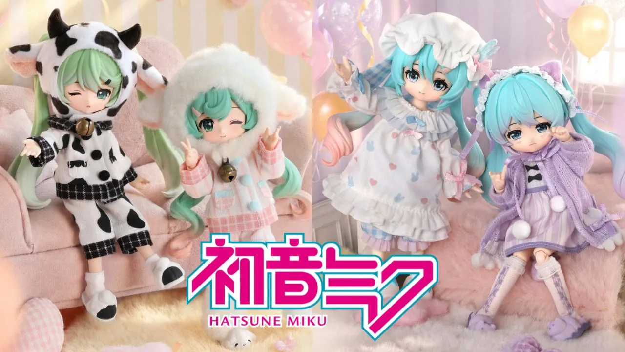 Miku x Blokees Sweet Dreams Party Figures Main