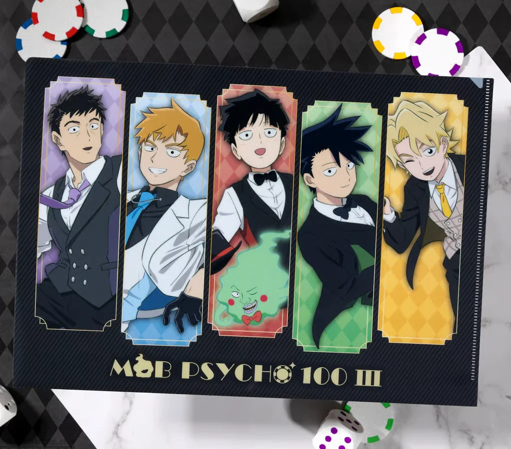 Mob Psycho 100 Casino Themed Pop Up Shop