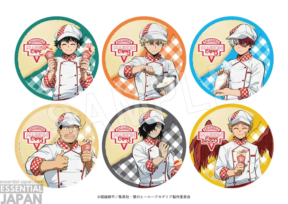My Hero Academia and Marion Crepes Collab 6