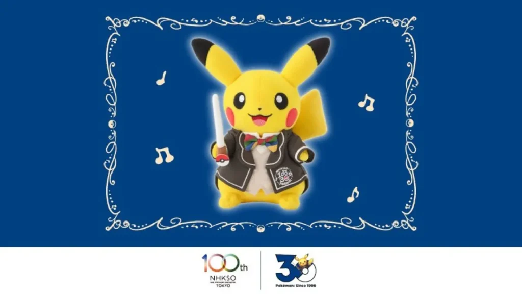 NHK Symphony Orchestra x Pokémon Plush Toy Pikachu Main