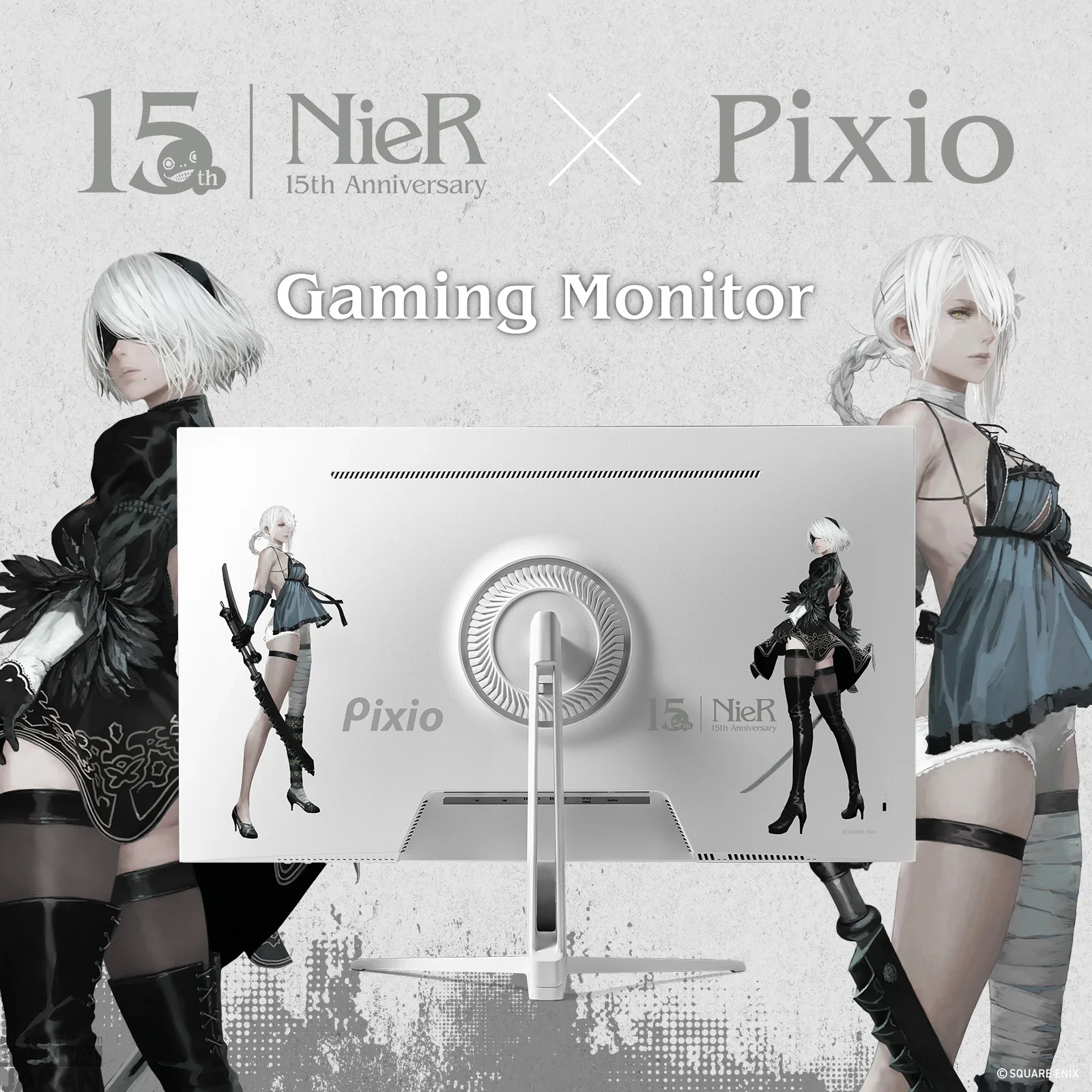 NieR's 15th Anniversary Gaming Monitor Collab 9