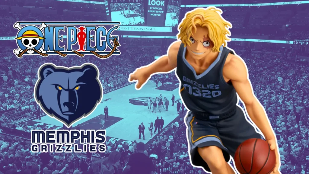 ONE PIECE × NBA MASTER STARS PIECE THE SABO MEMPHIS GRIZZLIES 0