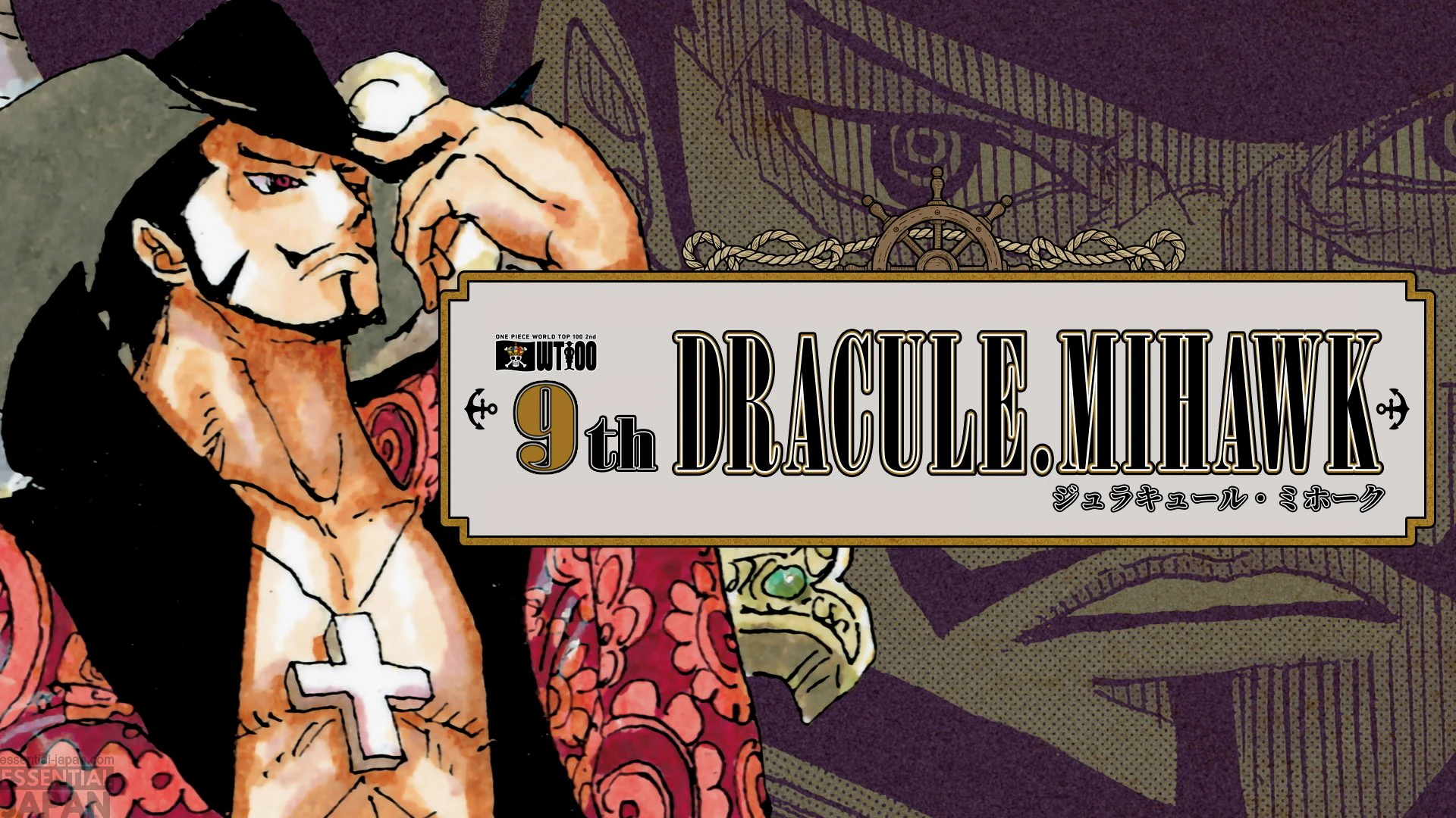 One Piece 2nd WORLD TOP 100 character popularity poll 10