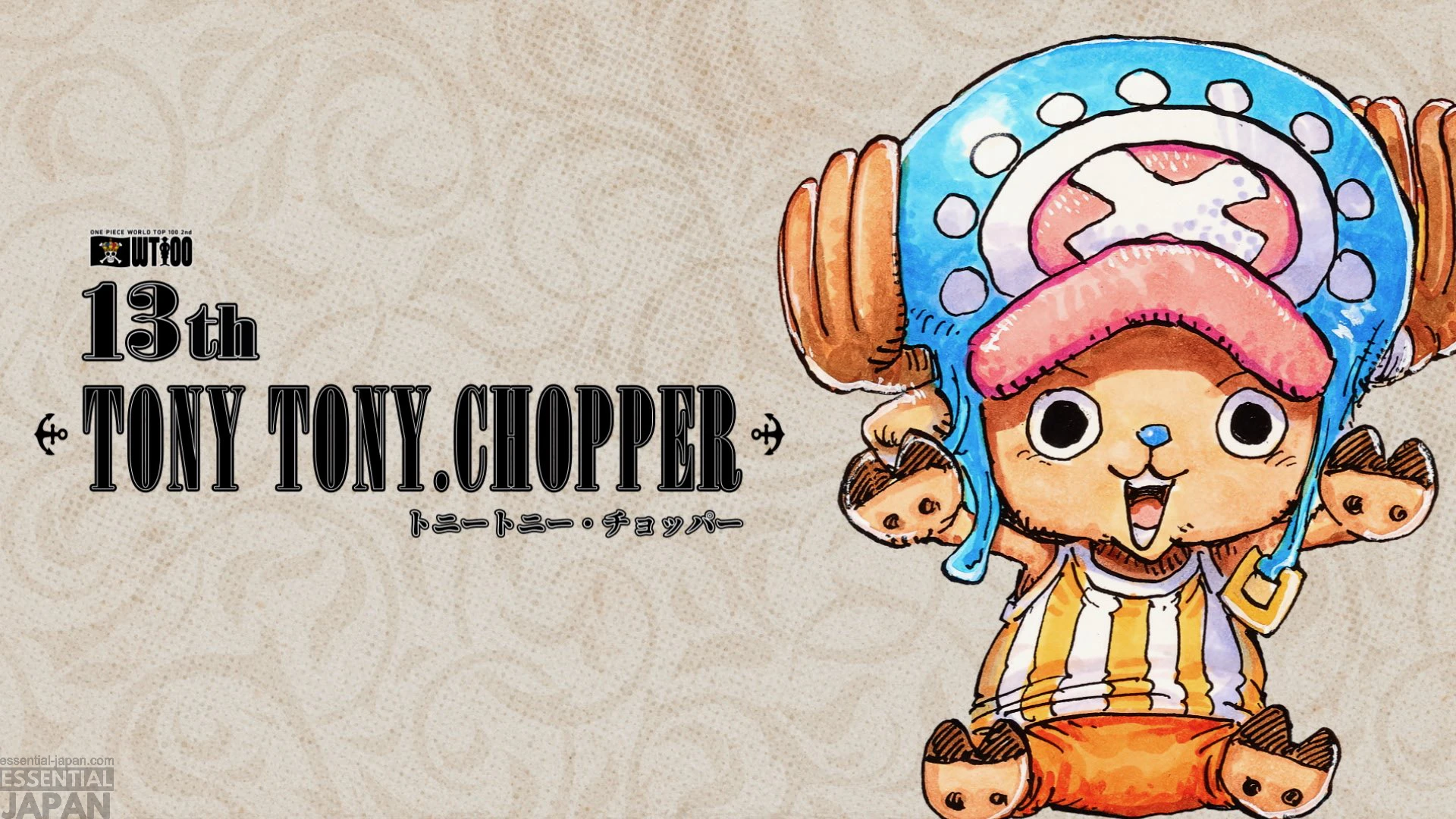 One Piece 2nd WORLD TOP 100 character popularity poll 14