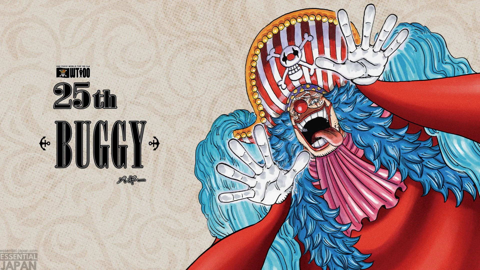 One Piece 2nd WORLD TOP 100 character popularity poll 27