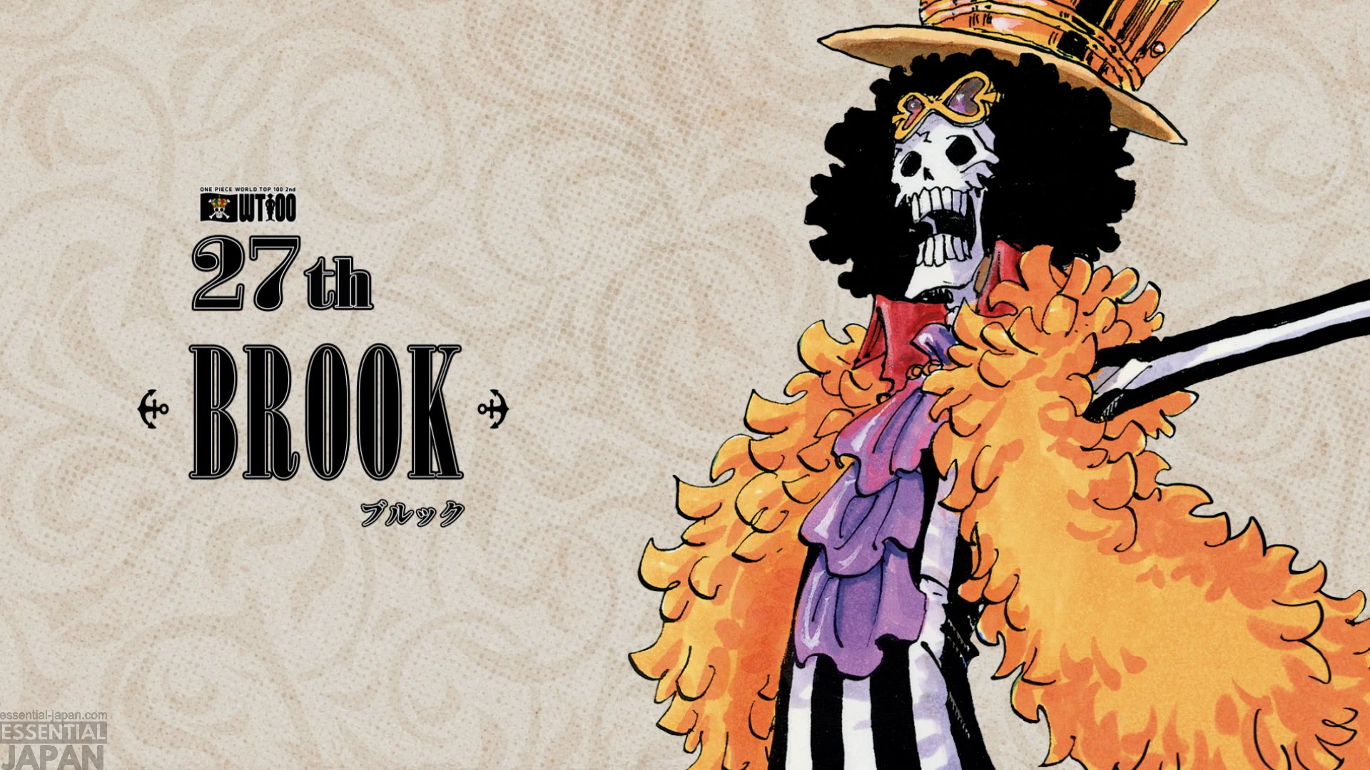 One Piece 2nd WORLD TOP 100 character popularity poll 29