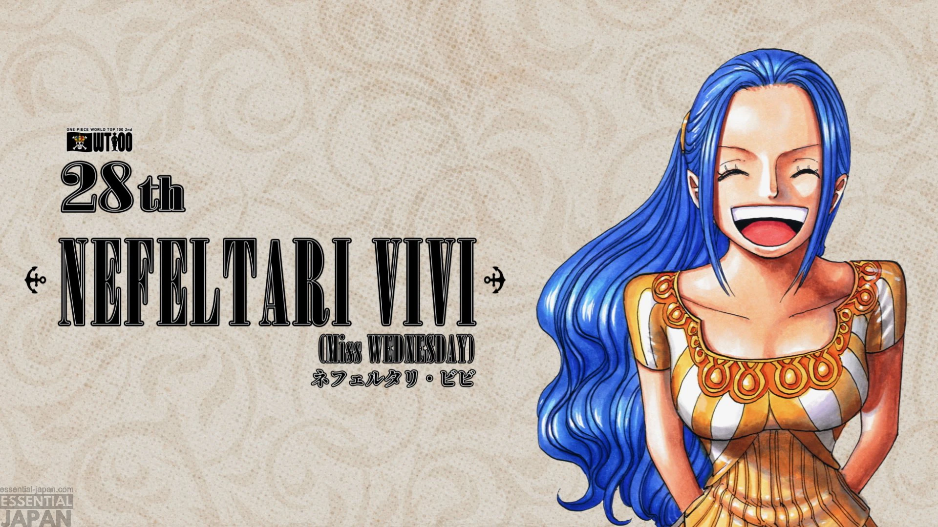 One Piece 2nd WORLD TOP 100 character popularity poll 30