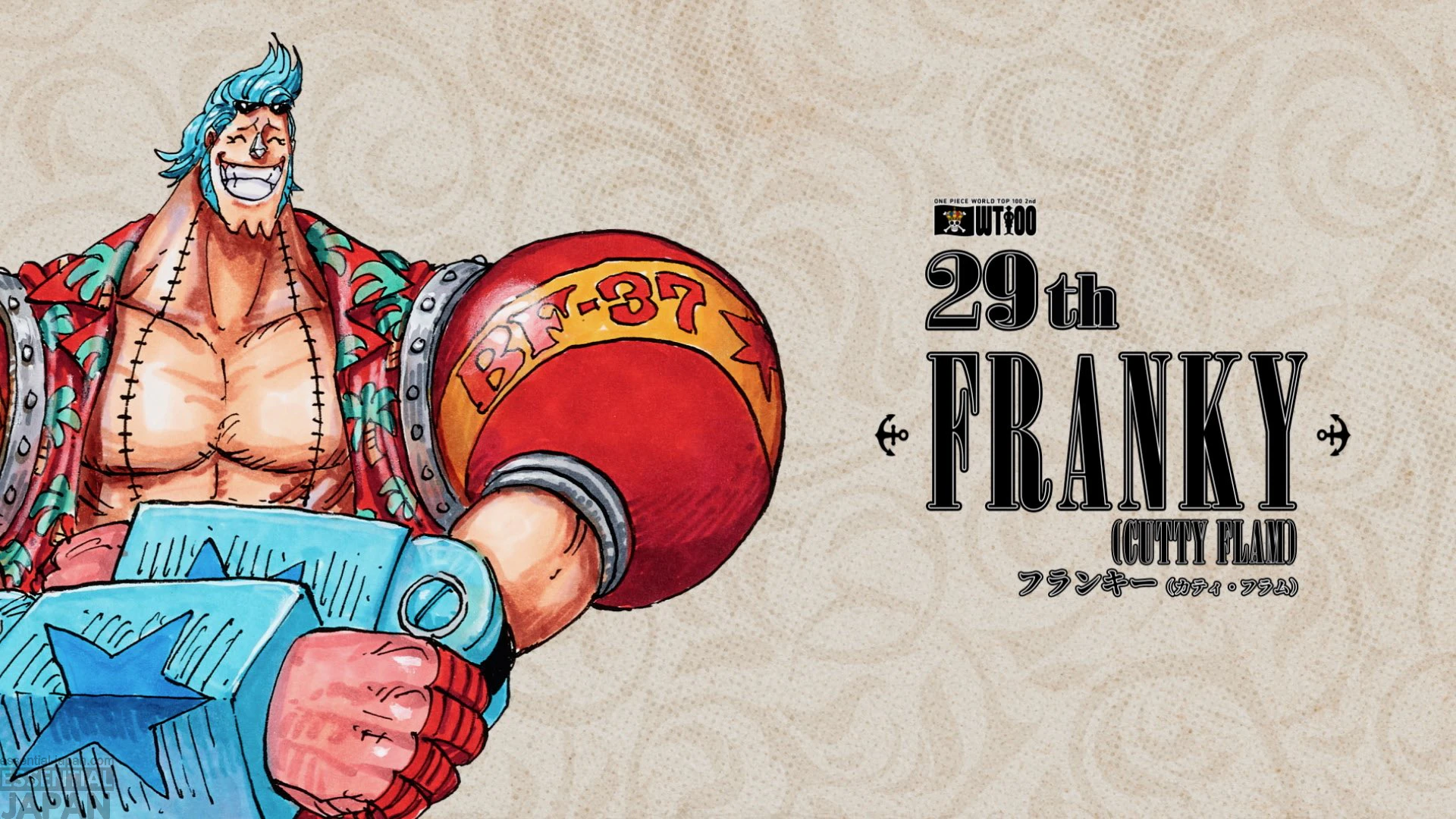 One Piece 2nd WORLD TOP 100 character popularity poll 31