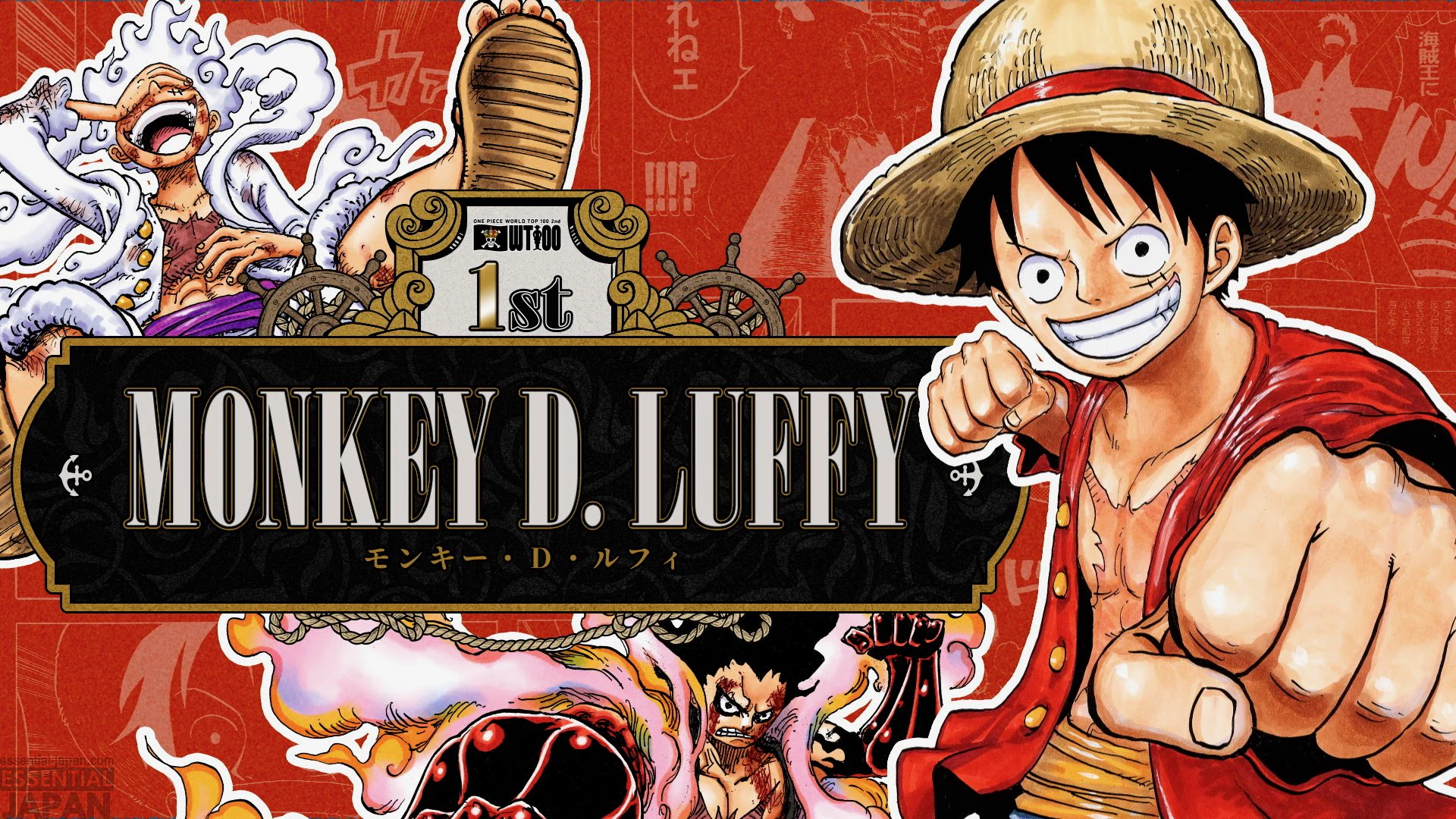 One Piece 2nd WORLD TOP 100 character popularity poll 39