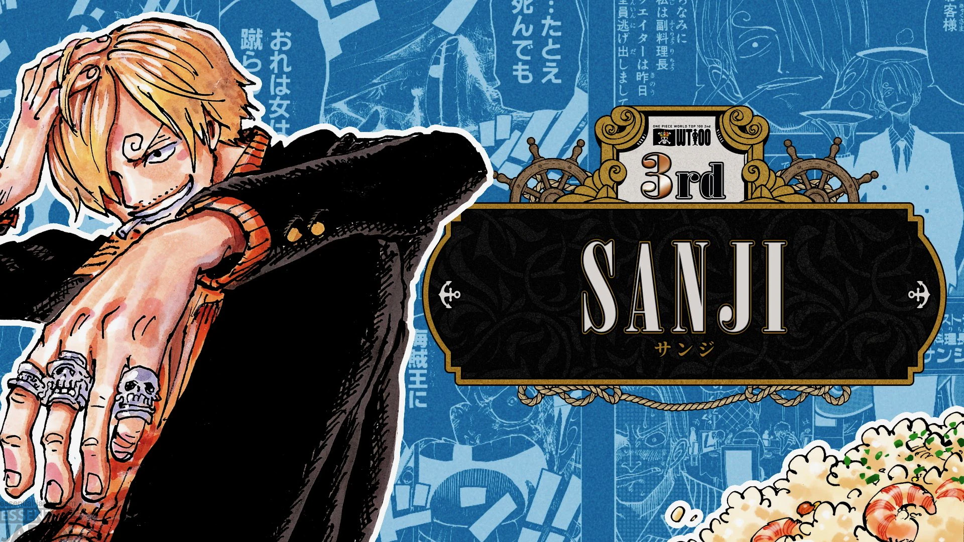 One Piece 2nd WORLD TOP 100 character popularity poll 4