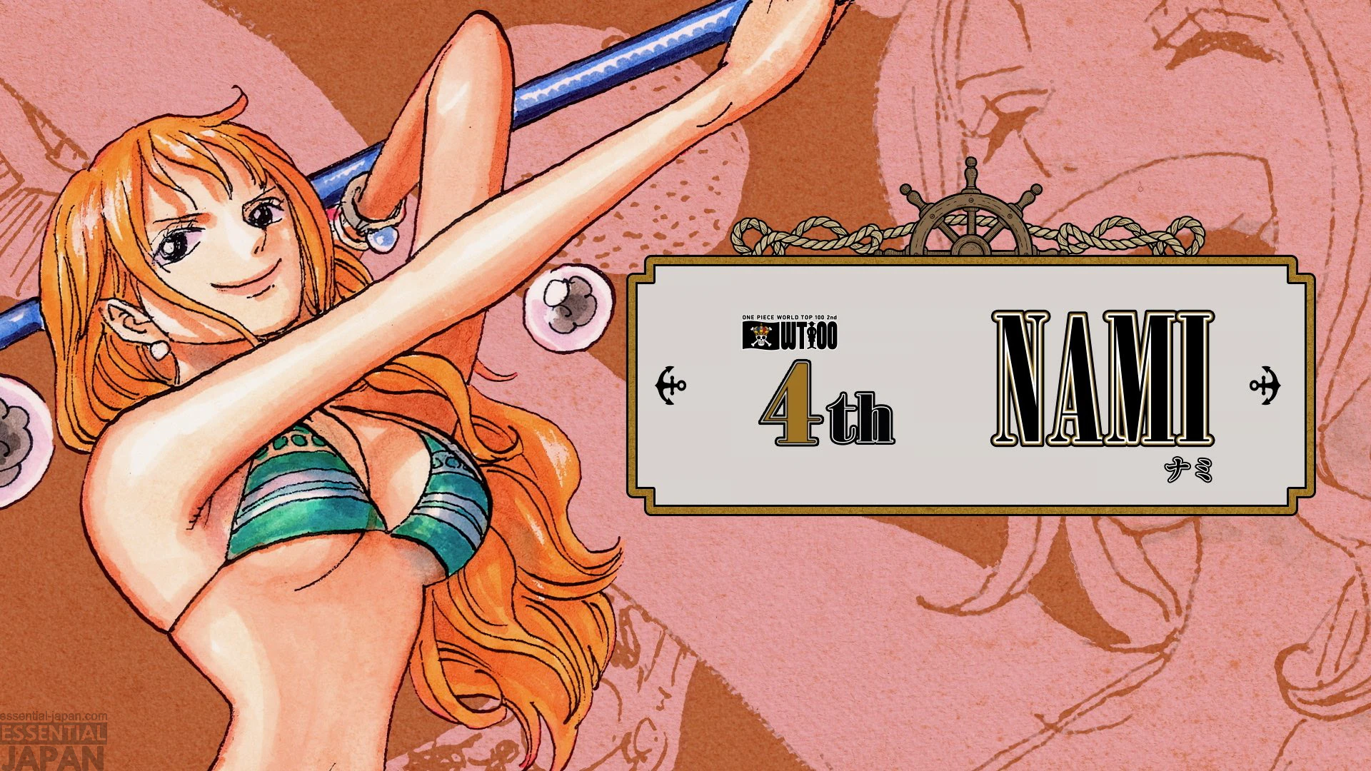 One Piece 2nd WORLD TOP 100 character popularity poll 5