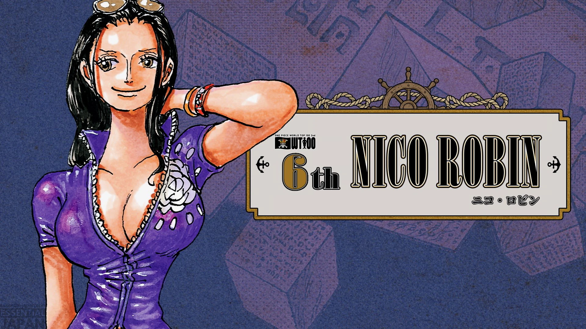 One Piece 2nd WORLD TOP 100 character popularity poll 7