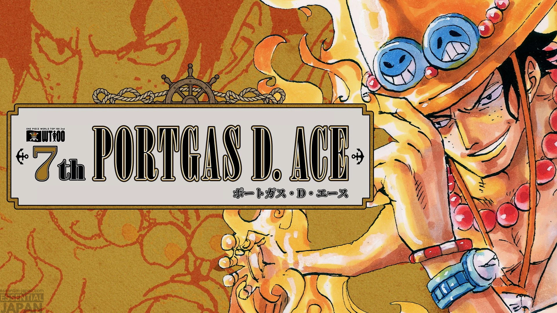 One Piece 2nd WORLD TOP 100 character popularity poll 8