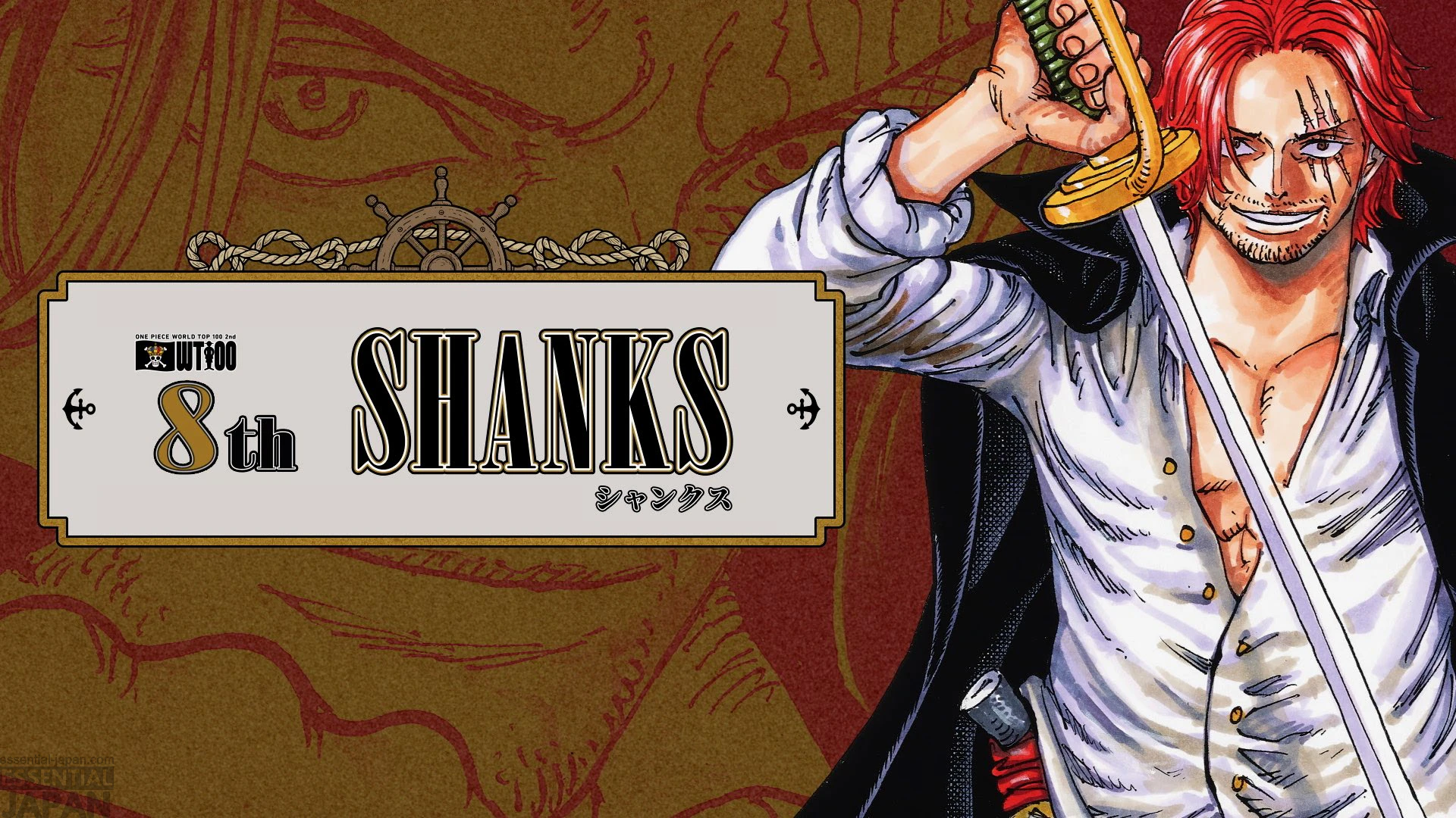 One Piece 2nd WORLD TOP 100 character popularity poll 9