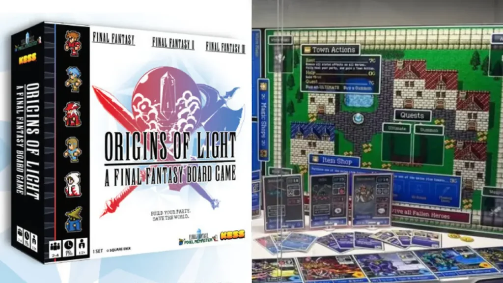 Origins of Light A Final Fantasy Board Game reveal 0