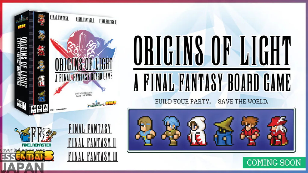 Origins of Light A Final Fantasy Board Game reveal 1