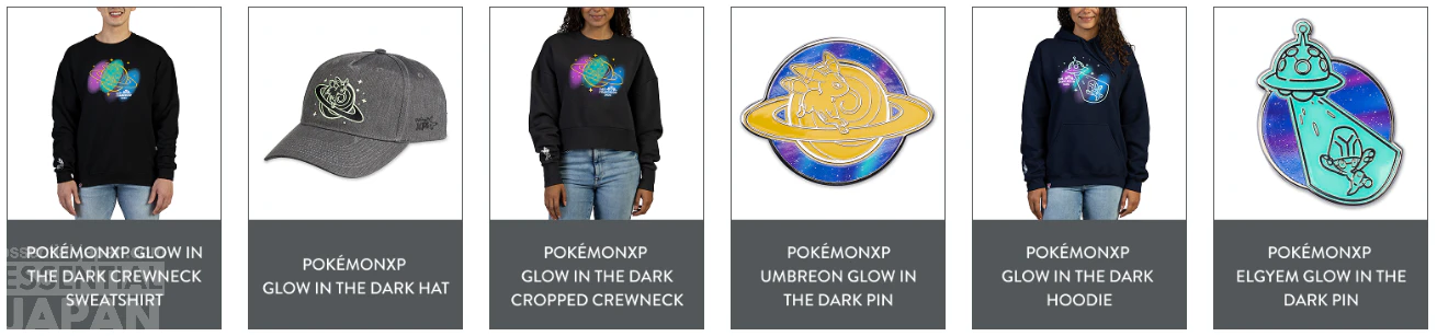 Pokémon Center Merch Lineup for World Championships 2026 and PokémonXP 14