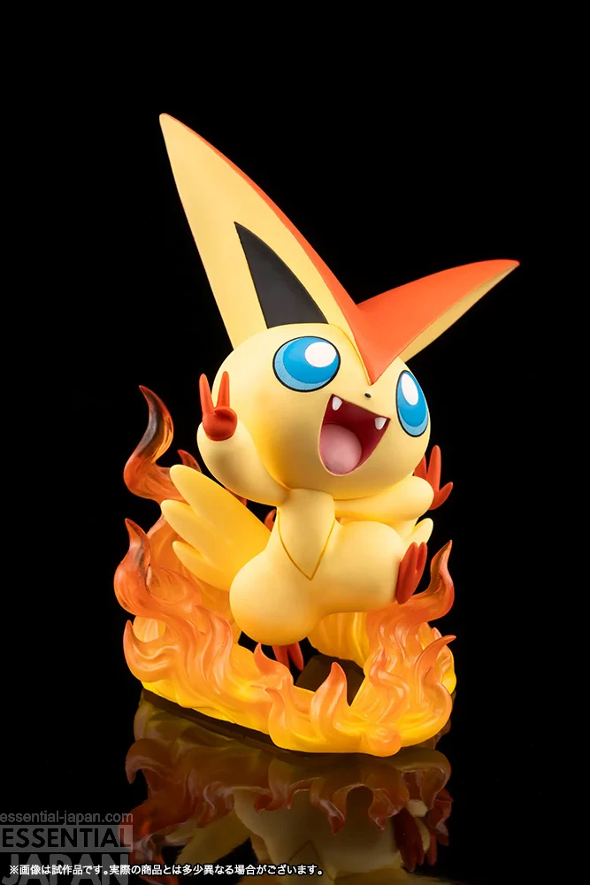 Pokémon Hilbert & Victini Kotobukiya ARTFX J Figure 9