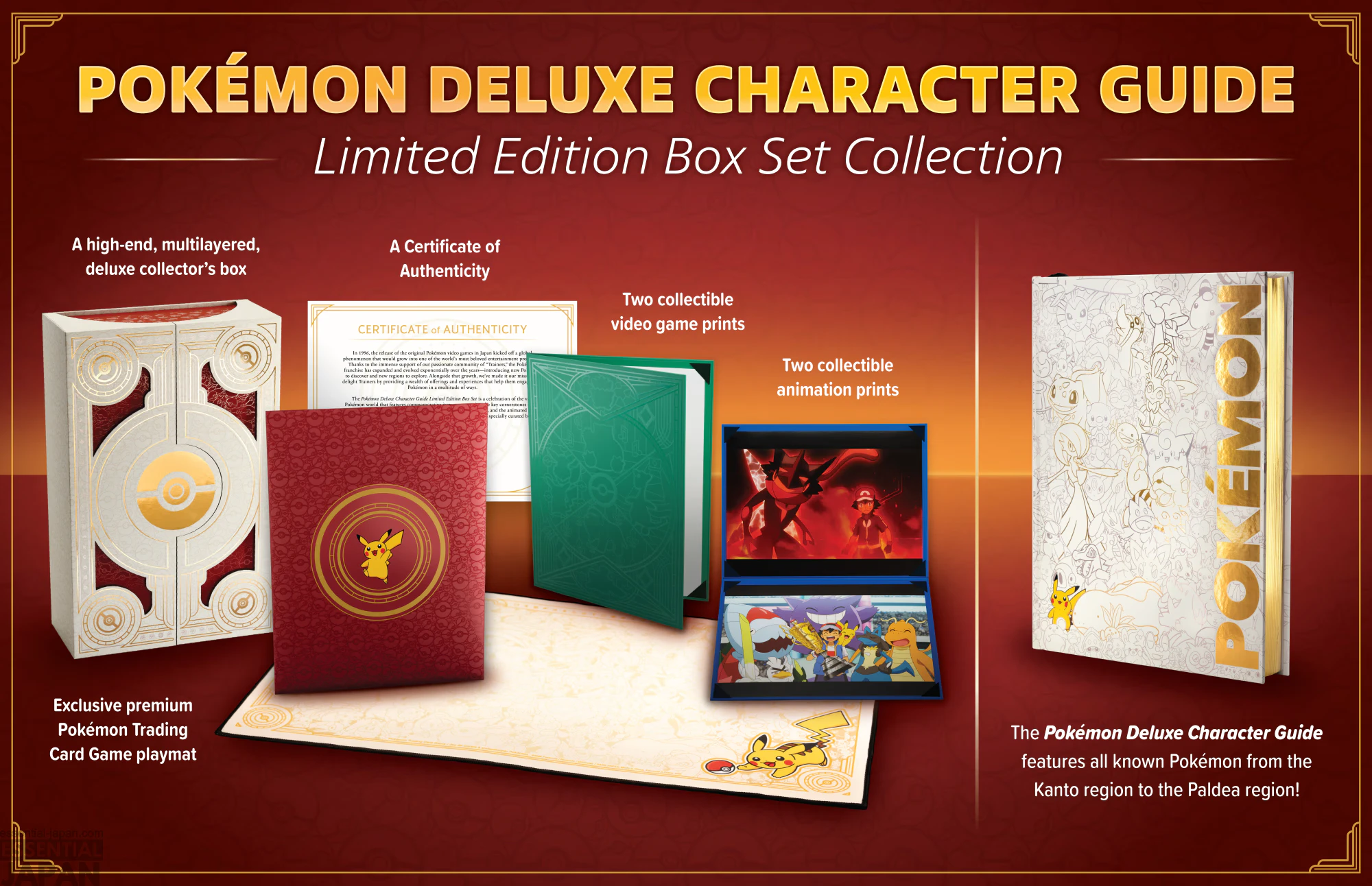 Pokémon Limited Edition 30th Anniversary Deluxe Character Guide 3