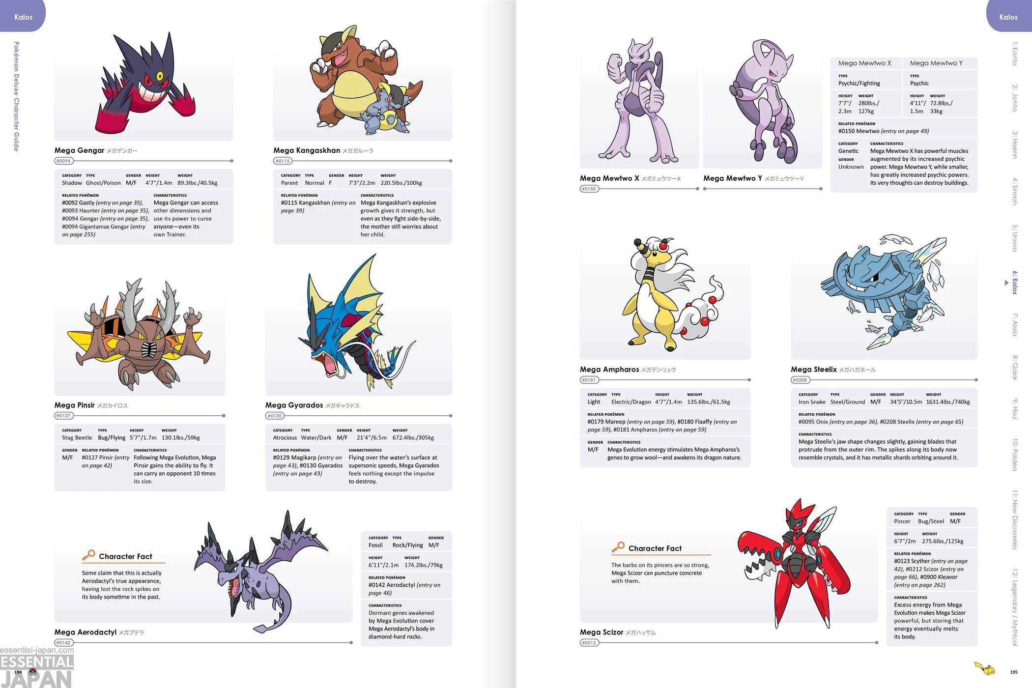 Pokémon Limited Edition 30th Anniversary Deluxe Character Guide 8