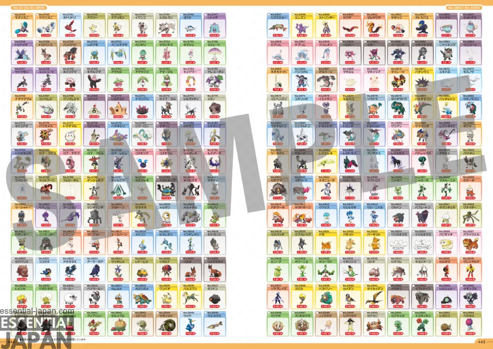Pokémon Official National Pokédex 1996–2026 5