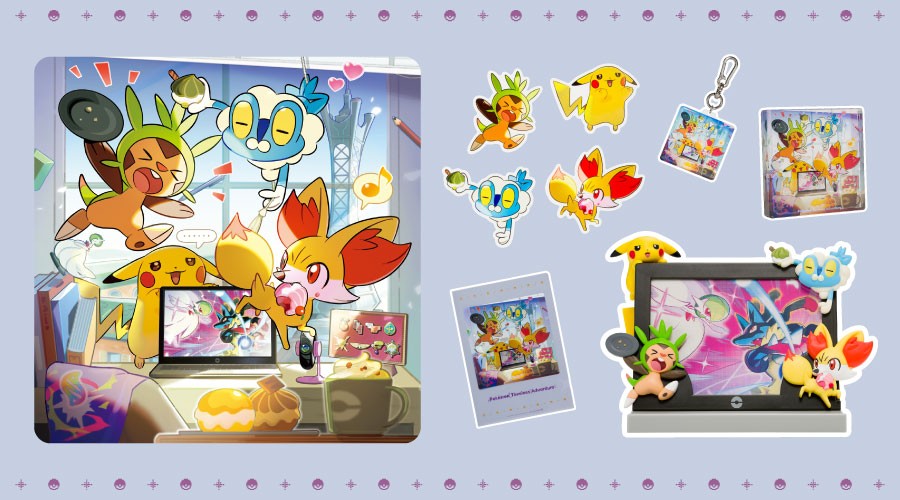Pokemon Seeing Themed Merch Collection 1