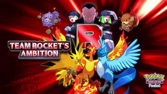 Pokémon TCG Pocket Team Rocket's Ambition expansion 1