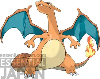 Pokémon Charizard character art