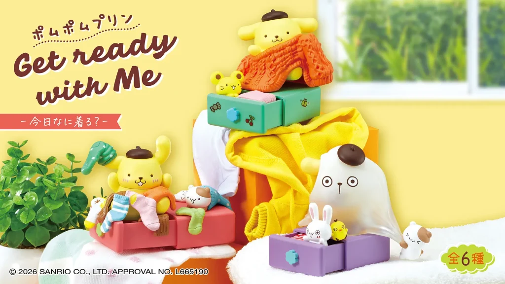 Pompompurin Get ready with Me Re ment 1