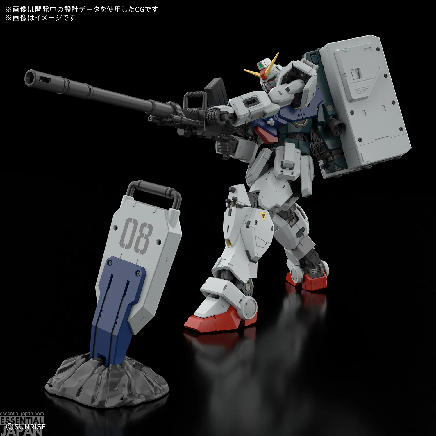 RG 1144 Ground Type Gundam 03
