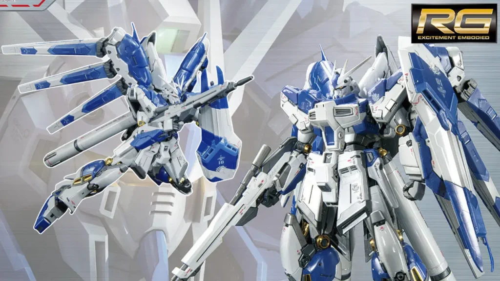 RG 1144 The Gundam Base Limited Hi Nu Gundam [Titanium Finish] 0