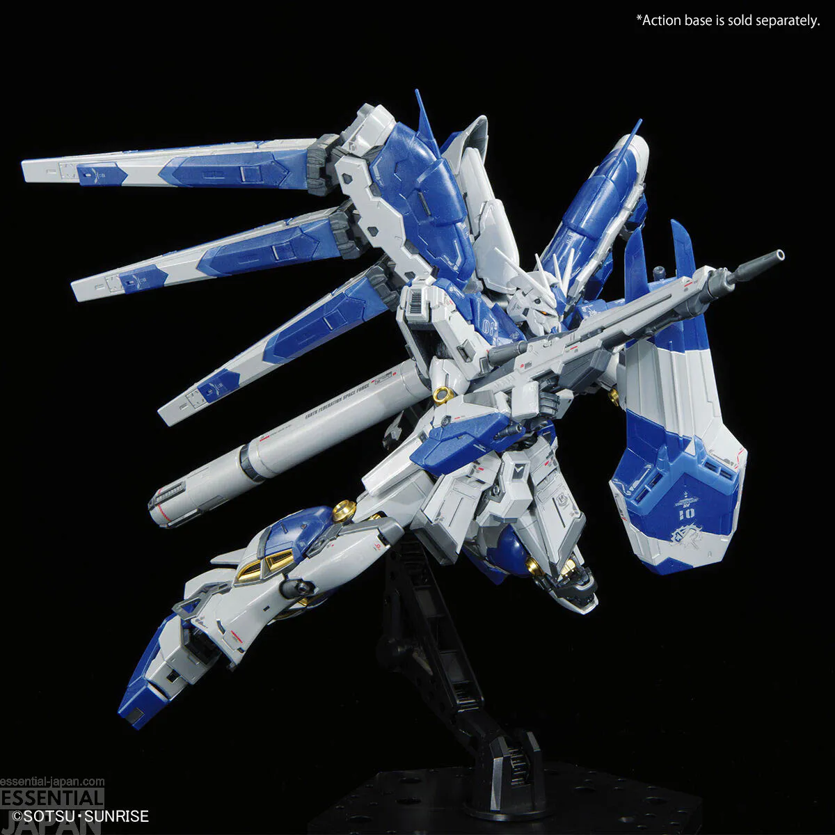 RG 1144 The Gundam Base Limited Hi Nu Gundam [Titanium Finish] 3