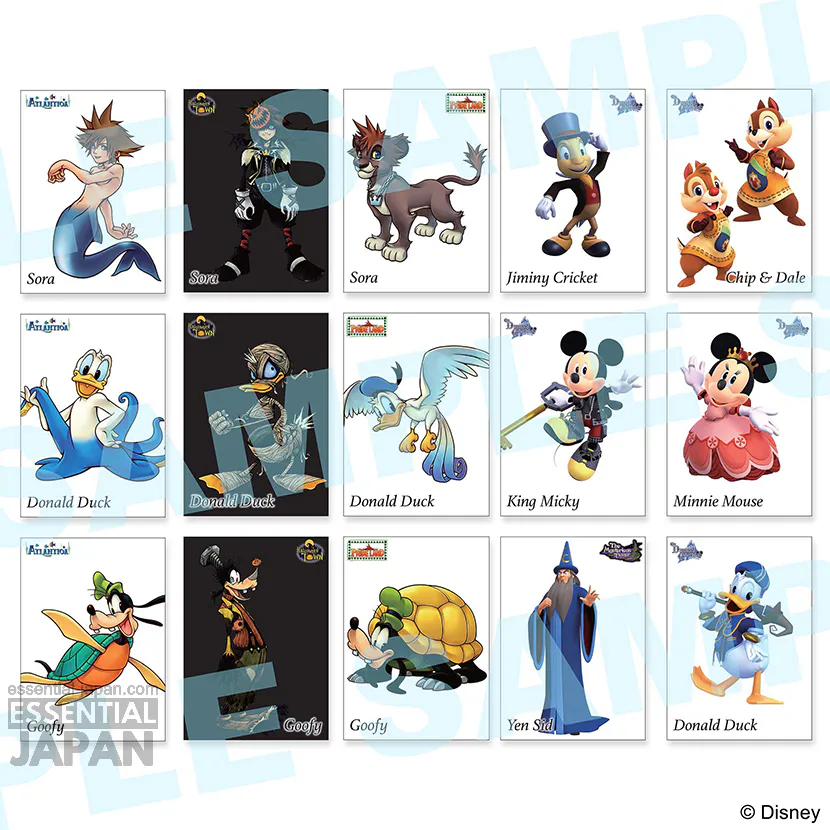 SE Kingdom Hearts Art Museum Trading Cards3