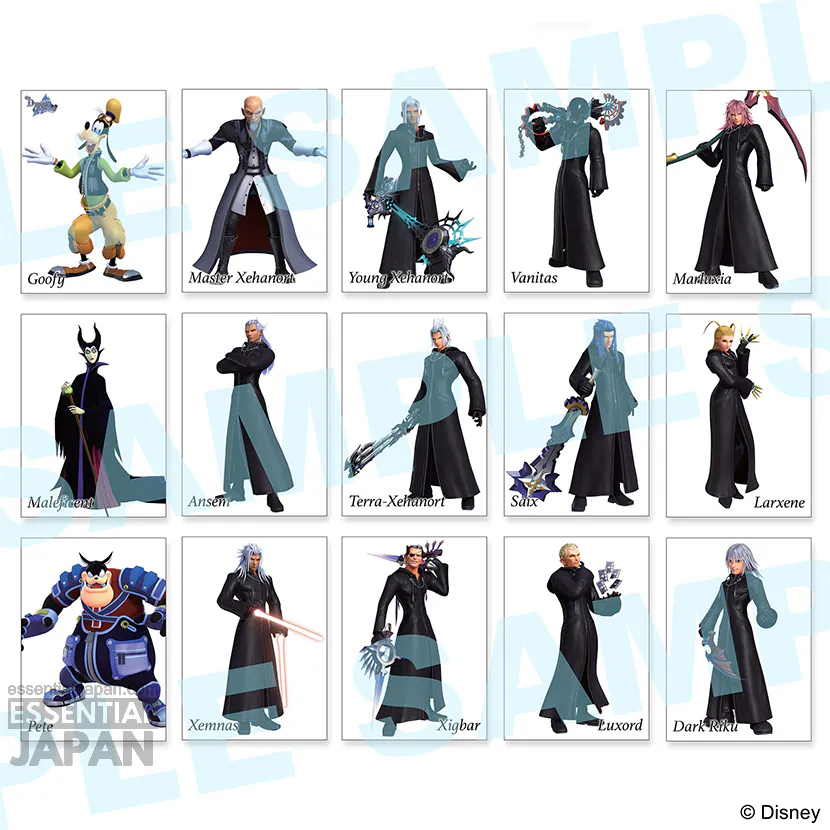 SE Kingdom Hearts Art Museum Trading Cards4