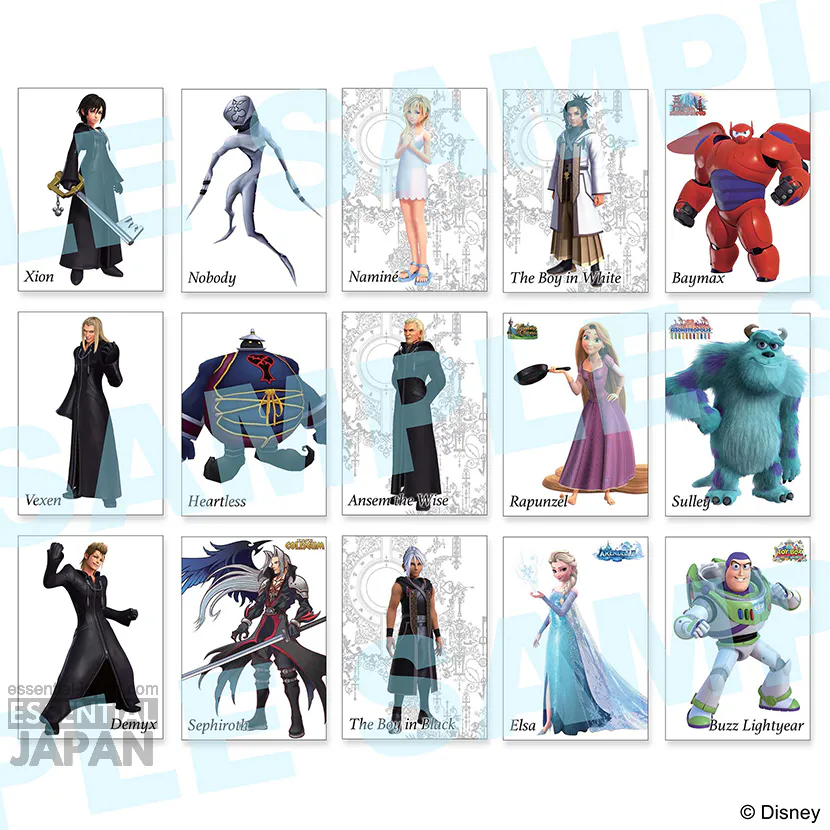 SE Kingdom Hearts Art Museum Trading Cards5