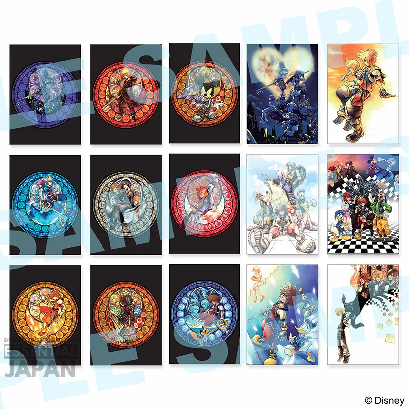 SE Kingdom Hearts Art Museum Trading Cards6