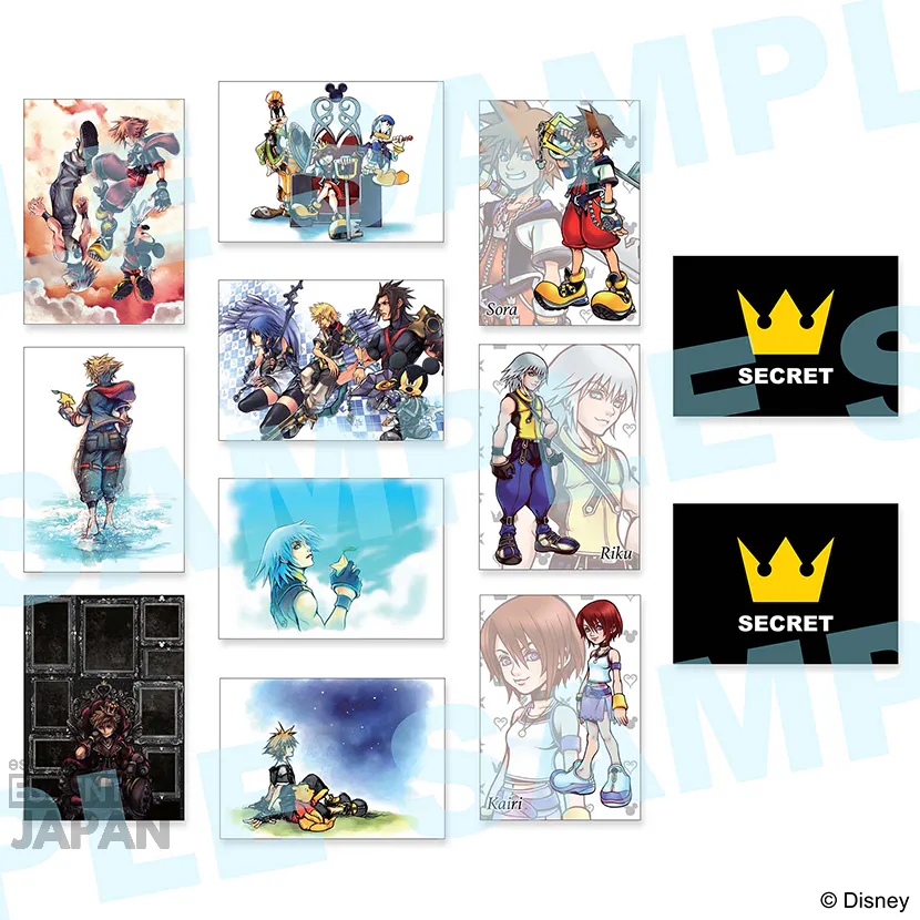 SE Kingdom Hearts Art Museum Trading Cards7