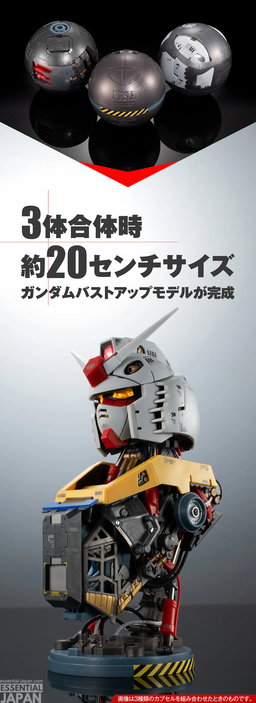 SOLD OUT EXCEED MODEL TRINITY RX 78 2 GUNDAM 3