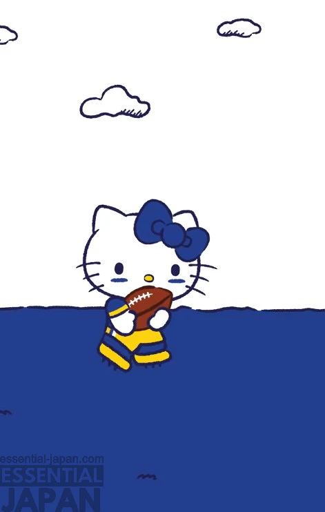Los Angeles Rams Hello Kitty Collab Bobblehead 4