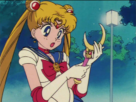 Sailor moon & moon stick