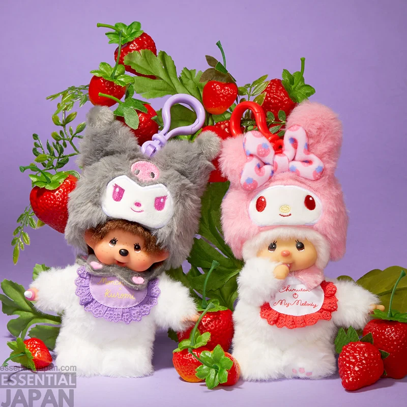 Sanrio My Melody and Kuromi x Monchhichi Collab 1