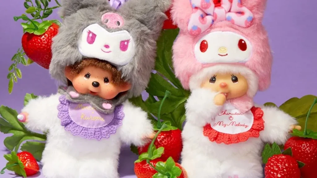 Sanrio My Melody and Kuromi x Monchhichi Collab Main