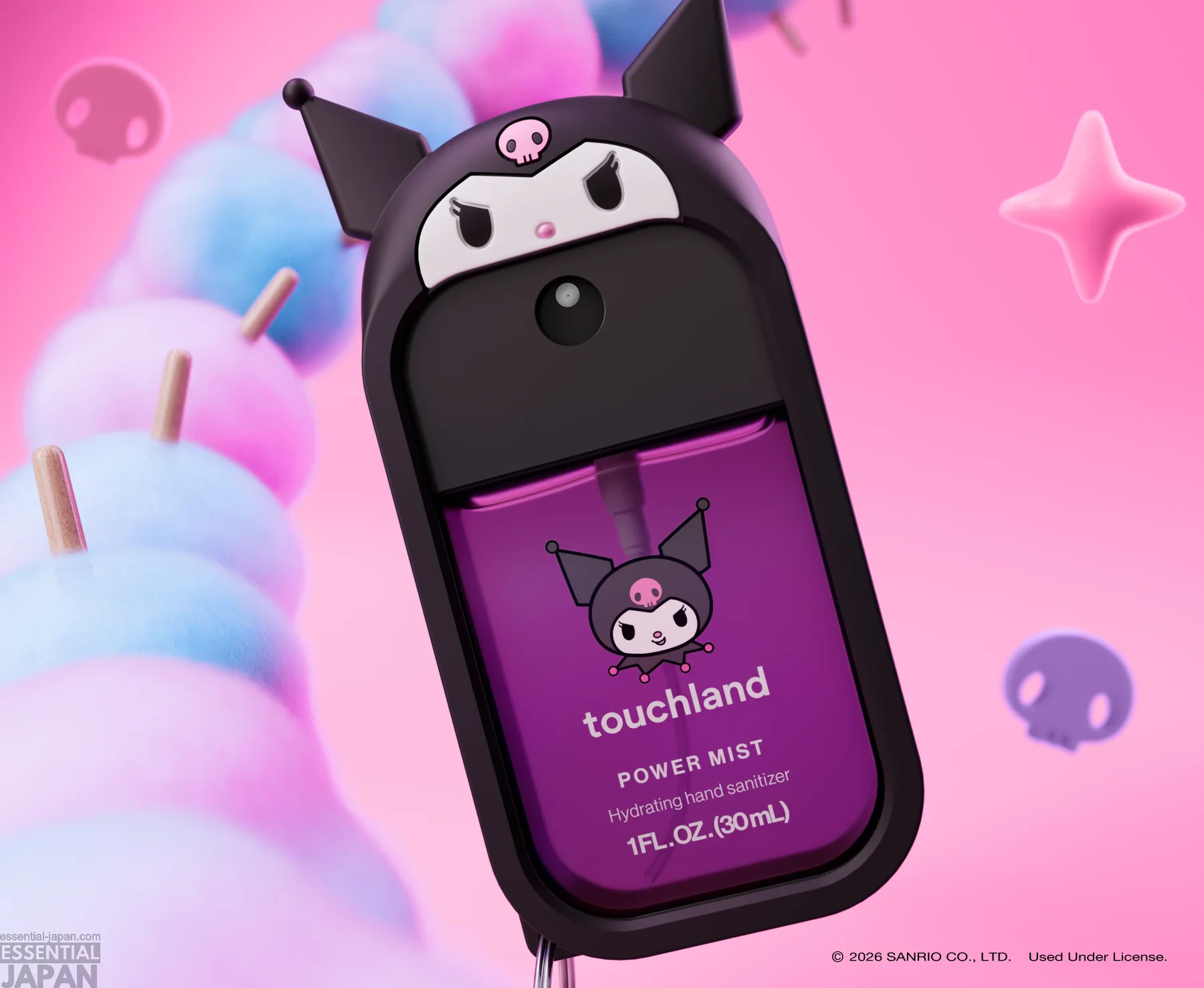 Sanrio x Touchland Kuromi Hand Sanitizer 3