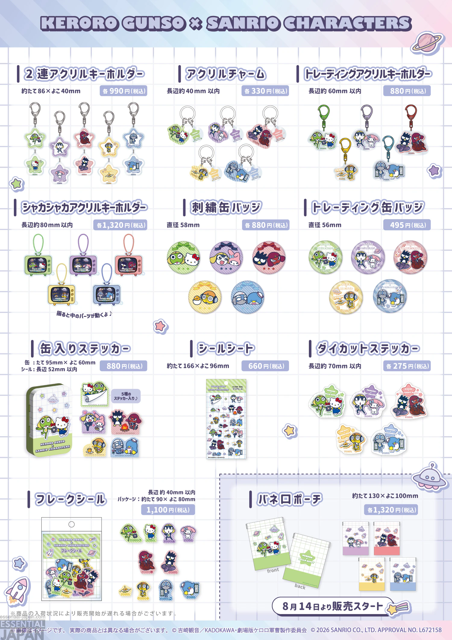Sgt. Frog x Sanrio Pop Up Store 3