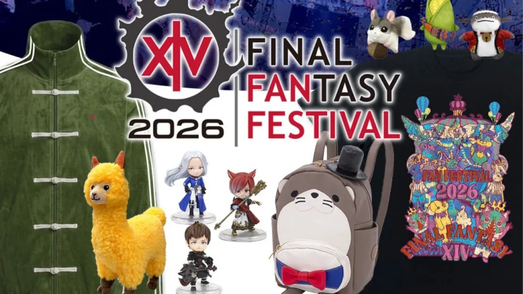 Square Enix Final Fantasy XIV Fan Festival 2026 Tokyo Merch Lineup Main