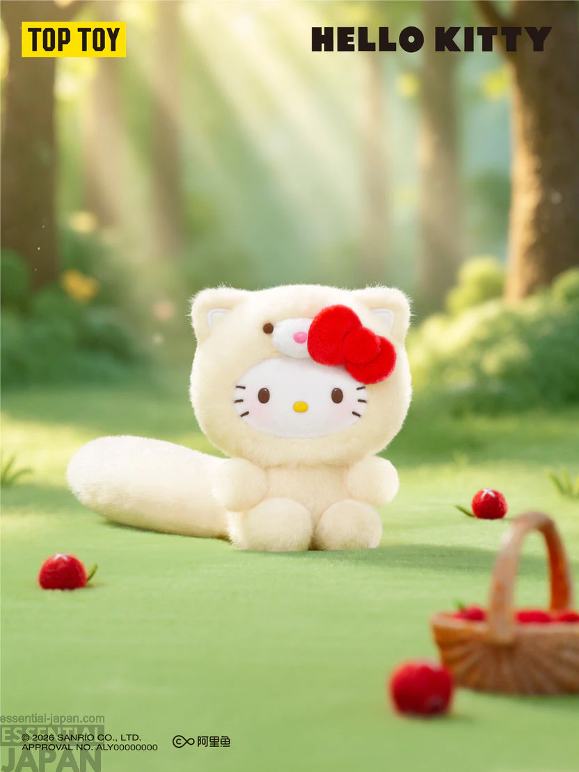 Top Toy Hello Kitty Healing Forest Series Plush Pendant 4