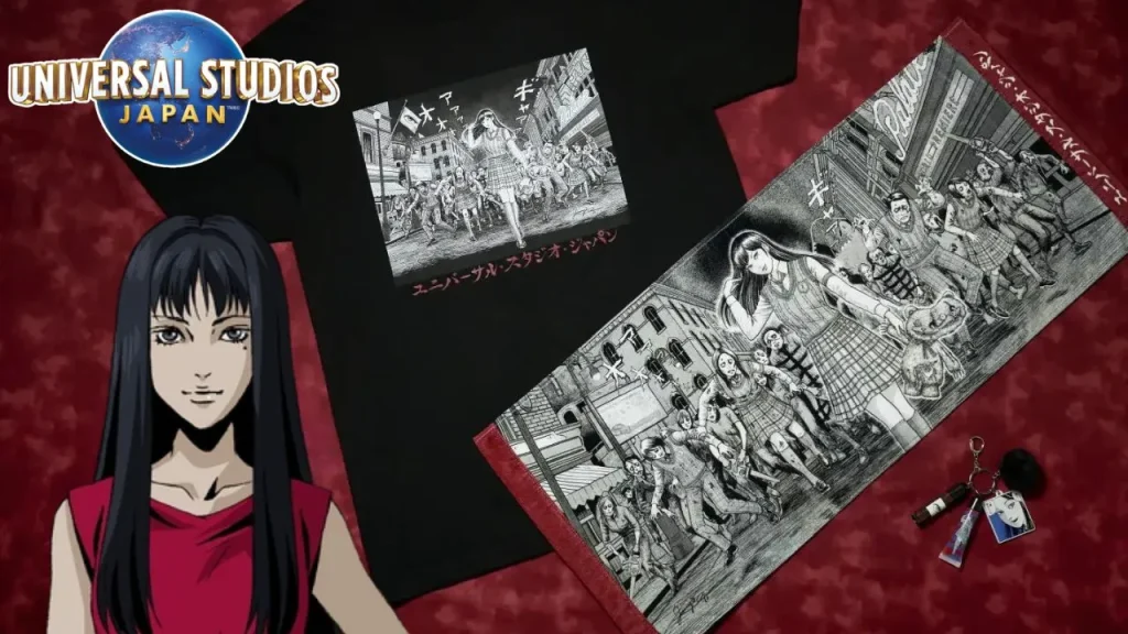 Universal Studios Japan x Juji Ito Tomie Collab Main