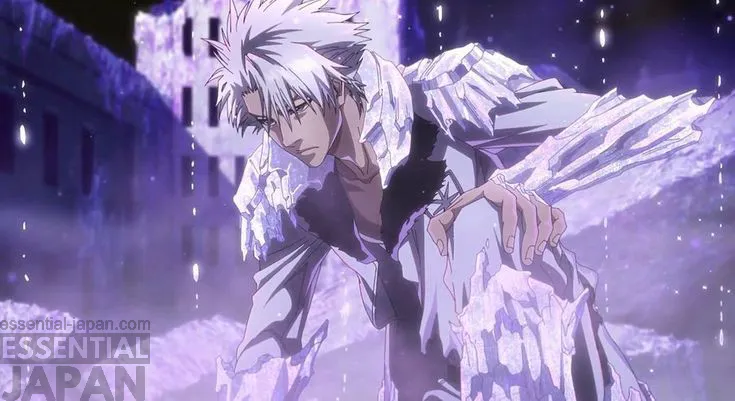 bleach hitsugaya bankai screenshot